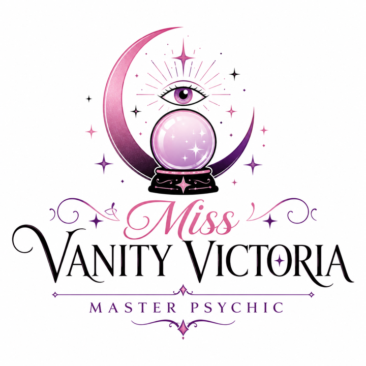 Miss Vanity Victoria Master Psychic logo in Maybank TX