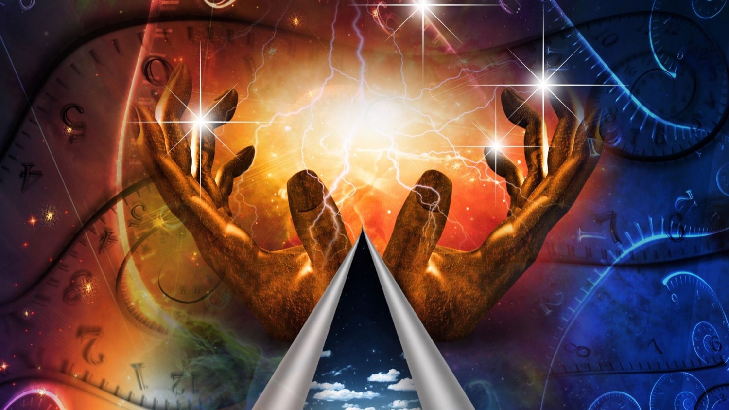 Spiritual energy reading hands in Maybank TX